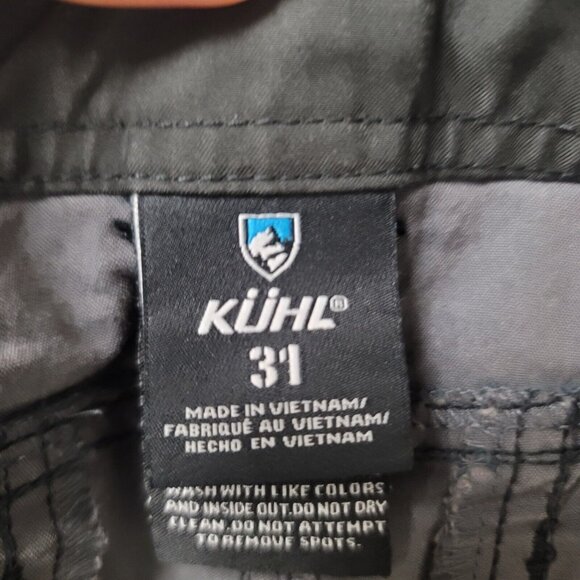 Kuhl Men's Cargo Shorts - Dark Gray - Picture 7 of 16